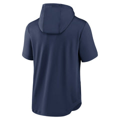Minnesota Twins Nike Springer Short Sleeve Team Pullover Hoodie - Navy - Nike Online