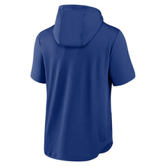 Chicago Cubs Nike Springer Short Sleeve Team Pullover Hoodie - Royal - Nike Discount