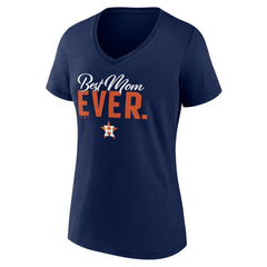 Houston Astros Fanatics Women's Mother's Day V-Neck T-Shirt - Navy - Fanatics Discount