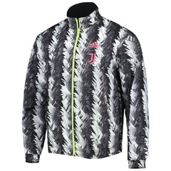 Juventus 2022/23 On-Field Team Logo Anthem Reversible Full-Zip Jacket Black - Adidas
