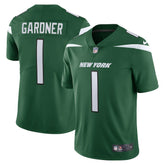 Nike Ahmad Sauce Gardner New York Jets Men's Vapor Limited Jersey Green
