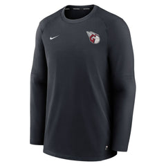 Cleveland Guardians Nike Authentic Collection Logo Performance Long Sleeve T-Shirt - Navy - Nike Discount