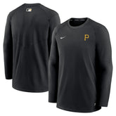 Pittsburgh Pirates Nike Authentic Collection Logo Performance Long Sleeve T-Shirt - Black - Nike Online
