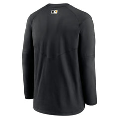 Pittsburgh Pirates Nike Authentic Collection Logo Performance Long Sleeve T-Shirt - Black - Nike Online