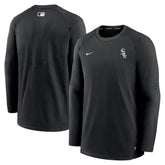 Chicago White Sox Nike Authentic Collection Logo Performance Long Sleeve T-Shirt - Black - Nike Discount