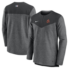 Baltimore Orioles Nike Authentic Collection Game Time Performance Half-Zip Top - Black - Nike on Sale