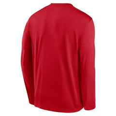 Los Angeles Angels Nike Authentic Collection Team Logo Legend Performance Long Sleeve T-Shirt - Red - Nike Discount