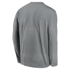 San Francisco Giants Nike Authentic Collection Team Logo Legend Performance Long Sleeve T-Shirt - Heather Gray - Nike Online