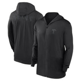 Texas Rangers Nike Authentic Collection Travel Performance Lightweight Full-Zip Hoodie - Black - Nike Sale