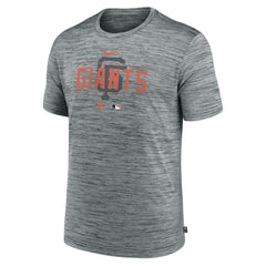 San Francisco Giants Nike Authentic Collection Velocity Performance Practice T-Shirt - Heather Gray - Nike Online