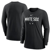 Chicago White Sox Nike Women's Authentic Collection Legend Performance Long Sleeve T-Shirt - Black - Nike Sale