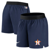Houston Astros Nike Women's Authentic Collection Team Performance Shorts - Navy - Nike Sale