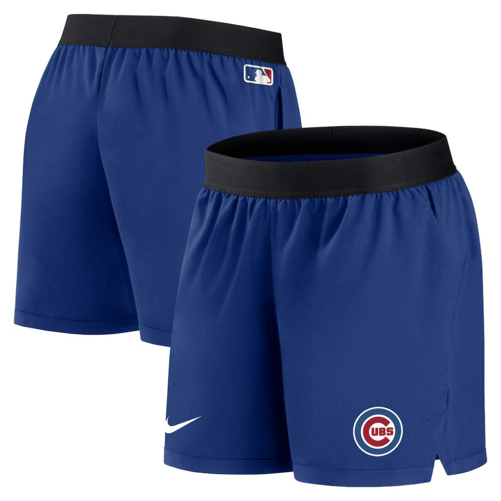 Chicago Cubs Nike Women's Authentic Collection Team Performance Shorts - Royal - Nike Discount