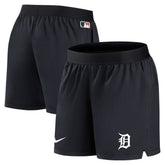 Detroit Tigers Nike Women's Authentic Collection Team Performance Shorts - Navy - Nike on Sale