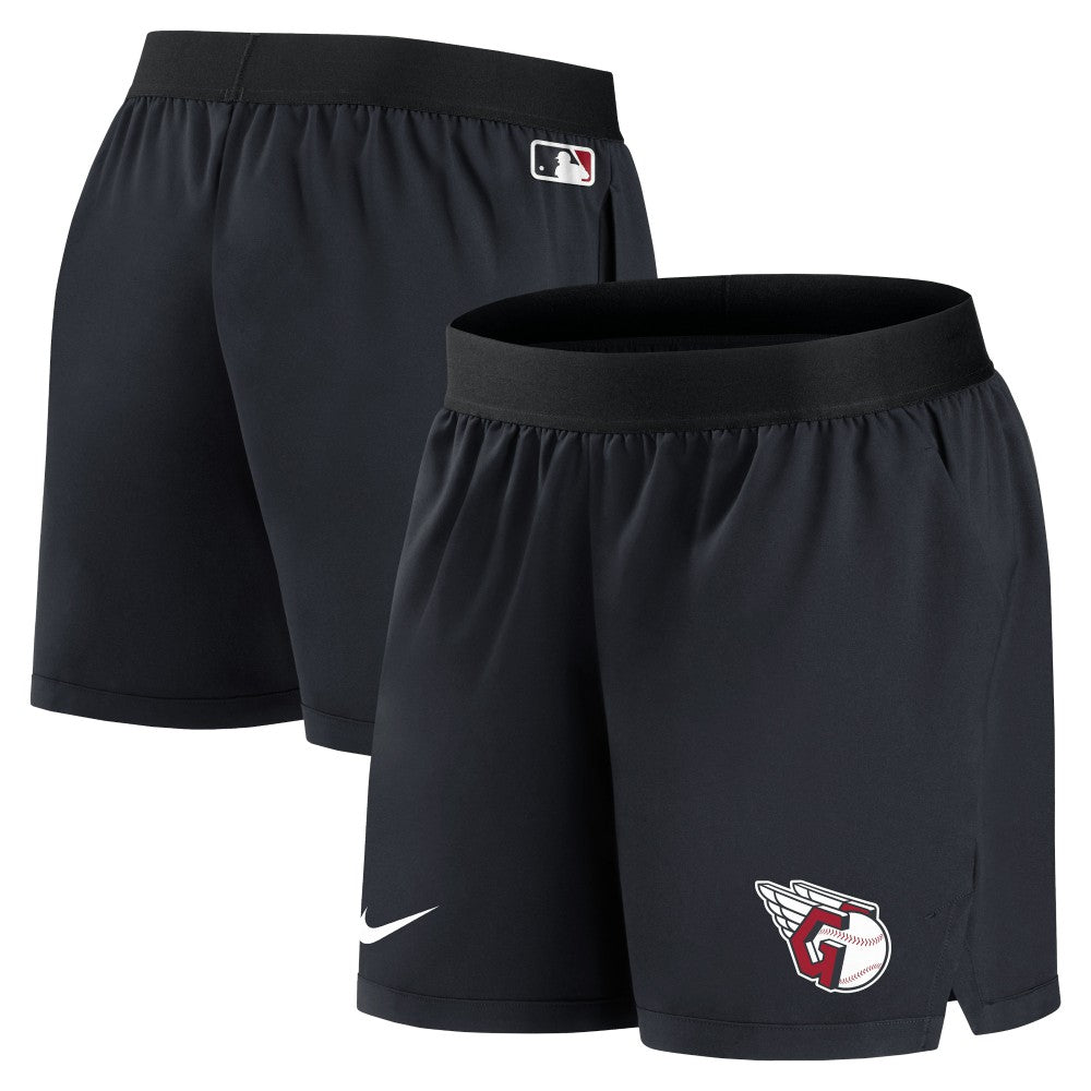 Cleveland Guardians Nike Women's Authentic Collection Team Performance Shorts - Navy - Nike Lifestyle