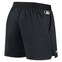 Cleveland Guardians Nike Women's Authentic Collection Team Performance Shorts - Navy - Nike Lifestyle