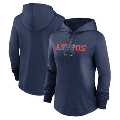 Houston Astros Nike Women's Authentic Collection Pregame Performance Pullover Hoodie - Navy - Nike Sale