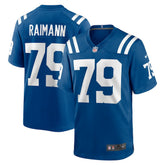 Nike Bernhard Raimann Indianapolis Colts Player Game Jersey Royal