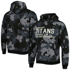Tennessee Titans The Wild Collective Camo Pullover Hoodie Black
