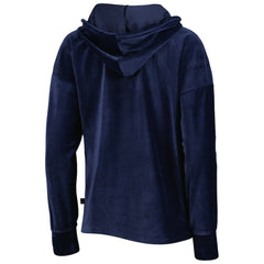 Atlanta Braves Touch Women's End Line Pullover Hoodie - Navy - MLB Discount