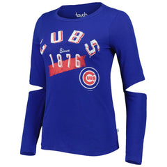 Chicago Cubs Touch Women's Formation Long Sleeve T-Shirt - Royal - MLB Online