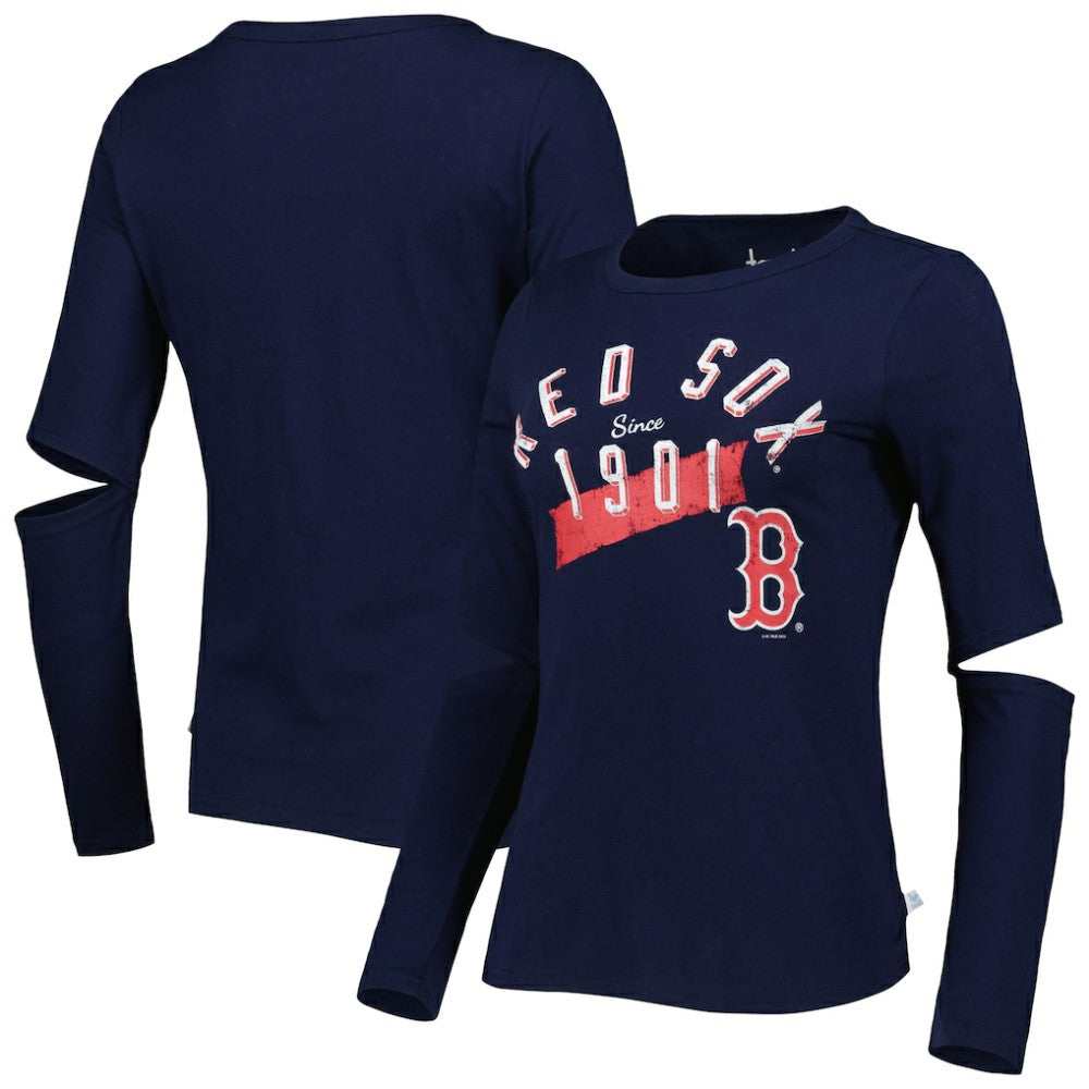 Boston Red Sox Touch Women's Formation Long Sleeve T-Shirt - Navy - MLB Online