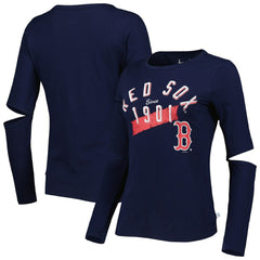 Boston Red Sox Touch Women's Formation Long Sleeve T-Shirt - Navy - MLB Online
