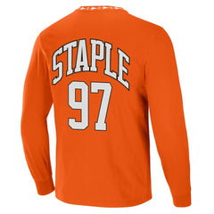 Cleveland Browns NFL x Staple Core Team Long Sleeve T-Shirt Orange