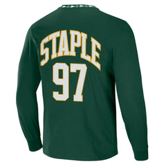 Green Bay Packers NFL x Staple Core Team Long Sleeve T-Shirt Hunter Green
