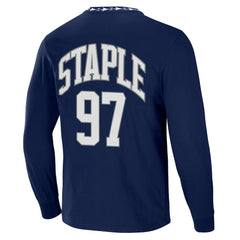 New England Patriots NFL x Staple Core Team Long Sleeve T-Shirt Navy