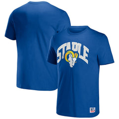 Los Angeles Rams NFL x Staple Logo Lockup T-Shirt Royal