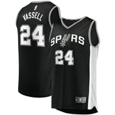 Devin Vassell San Antonio Spurs Fast Break Replica Jersey Icon Edition Black | Fanatics for sale