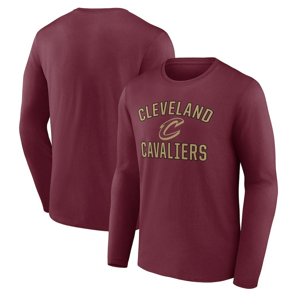 Cleveland Cavaliers Victory Arch Team Long Sleeve T-Shirt Wine
