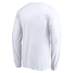 Cleveland Cavaliers Primary Logo Team Long Sleeve T-Shirt White