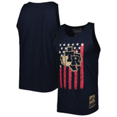 Texas Rangers Mitchell & Ness Cooperstown Collection Stars and Stripes Tank Top - Navy - Mitchell & Ness Sale