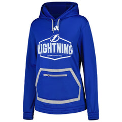 Tampa Bay Lightning adidas Women's Team Pullover Hoodie - Blue - NHL 4943417