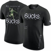 Milwaukee Bucks Courtside Air Traffic Control Max90 T-Shirt Black | Nike discount
