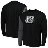 Brooklyn Nets Courtside Versus Flight MAX90 Long Sleeve T-Shirt Black | Nike Near Me