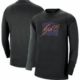 Phoenix Suns Courtside Versus Flight MAX90 Long Sleeve T-Shirt Black | Nike Near Me