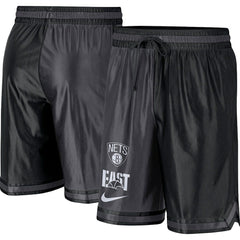 Brooklyn Nets Courtside Versus Force Split DNA Performance Shorts Black/Anthracite | Nike for sale