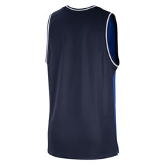 Dallas Mavericks Courtside Versus Force Split DNA Performance Mesh Tank Top for sale Blue/Navy | Nike discount