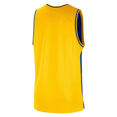Golden State Warriors Courtside Versus Force Split DNA Performance Mesh Tank Top for sale Royal/Gold | Nike for sale