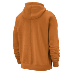 Phoenix Suns Courtside Versus Stitch Split Pullover Hoodie Orange | Nike for sale