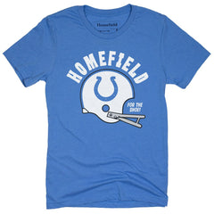 Indianapolis Colts Homefield Helmet T-shirt Royal