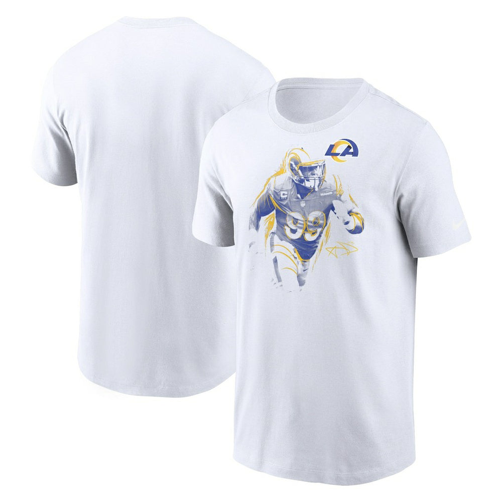Nike Aaron Donald Los Angeles Rams Player Graphic T-Shirt White