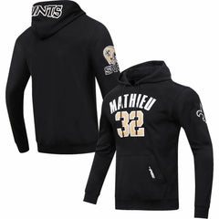 Tyrann Mathieu New Orleans Saints Pro Standard Player Name & Number Pullover Hoodie Black
