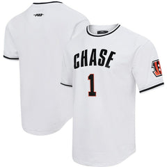 Ja'Marr Chase Cincinnati Bengals Pro Standard Mesh Player Name & Number Top White