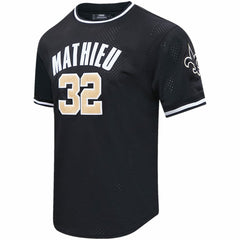 Tyrann Mathieu New Orleans Saints Pro Standard Mesh Player Name & Number Top Black