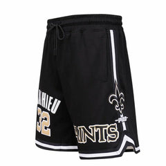 Tyrann Mathieu New Orleans Saints Pro Standard Player Name & Number Shorts Black