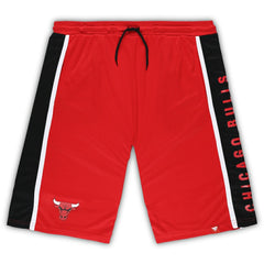 Chicago Bulls Big & Tall Referee Iconic Mesh Shorts Red | Fanatics